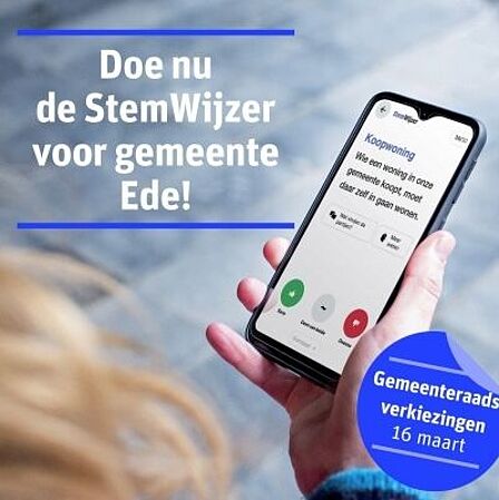 Stemwijzer Gemeenteraadsverkiezingen 2022.